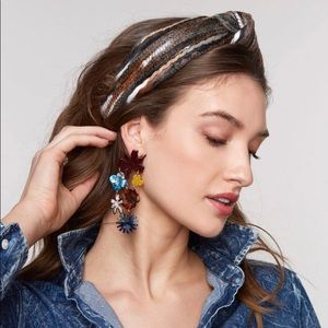 NWOT Lele Sadoughi Maple Mixed Yarn Headband